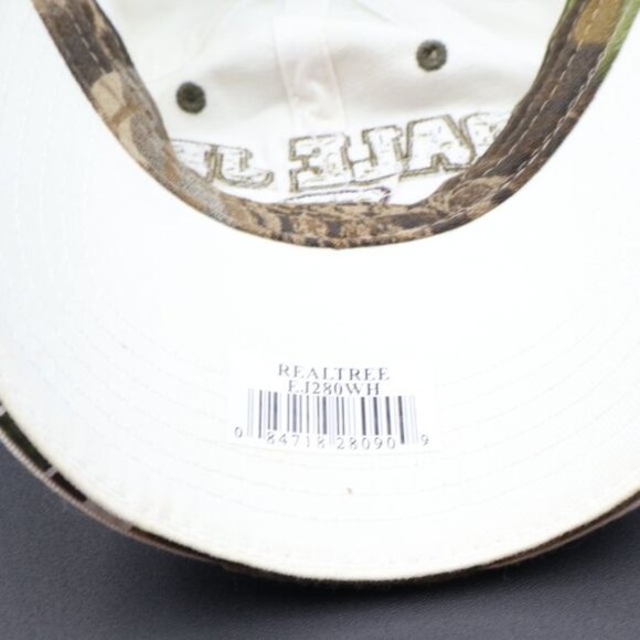 Chase Realtree Dale Jr 8 Hat Mens Strapback Camo Racing Stripe Baseball Cap - Picture 7 of 8